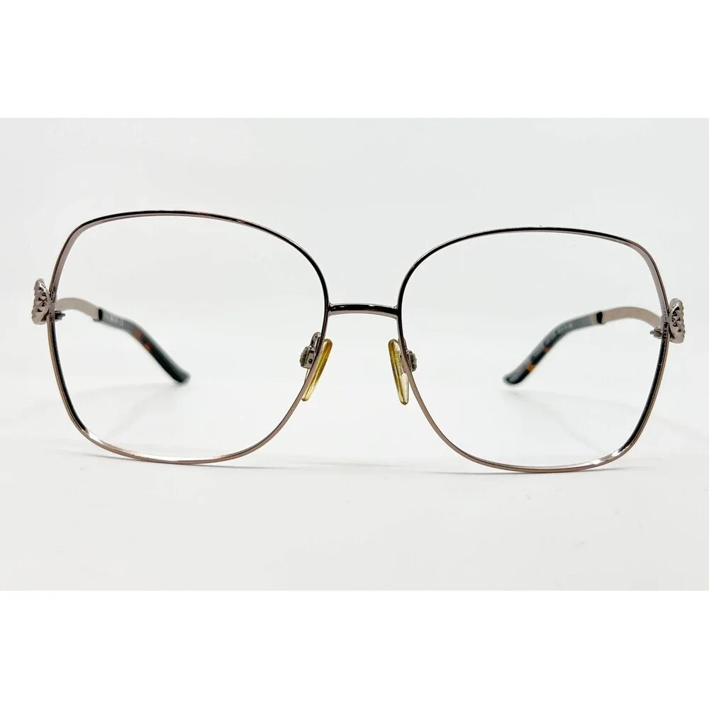 Just Cavalli Eyeglasses Women Brown JC636S Snake Detail 60-15-135